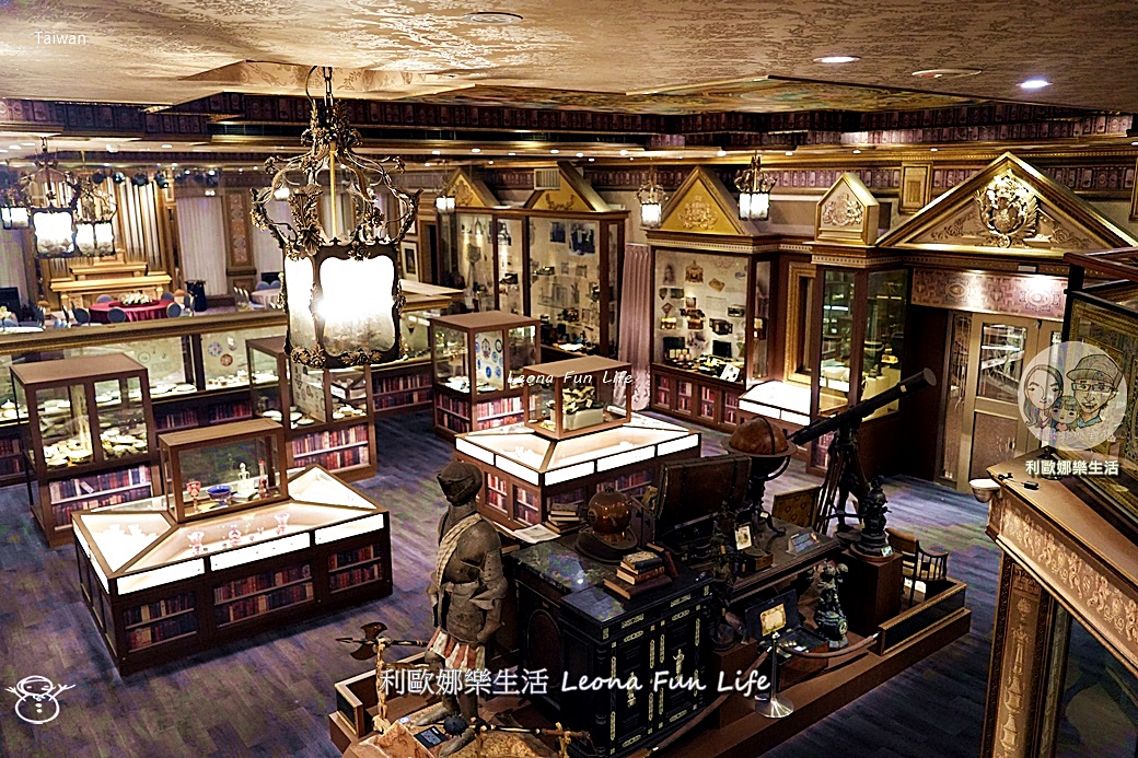 台中東區美食|瀚熙軒茶餐廳-置身博物館吃港點！港式手作創意料理，三人套餐激推櫻桃烤鴨、麟片蔗蝦，親子聚餐一日遊