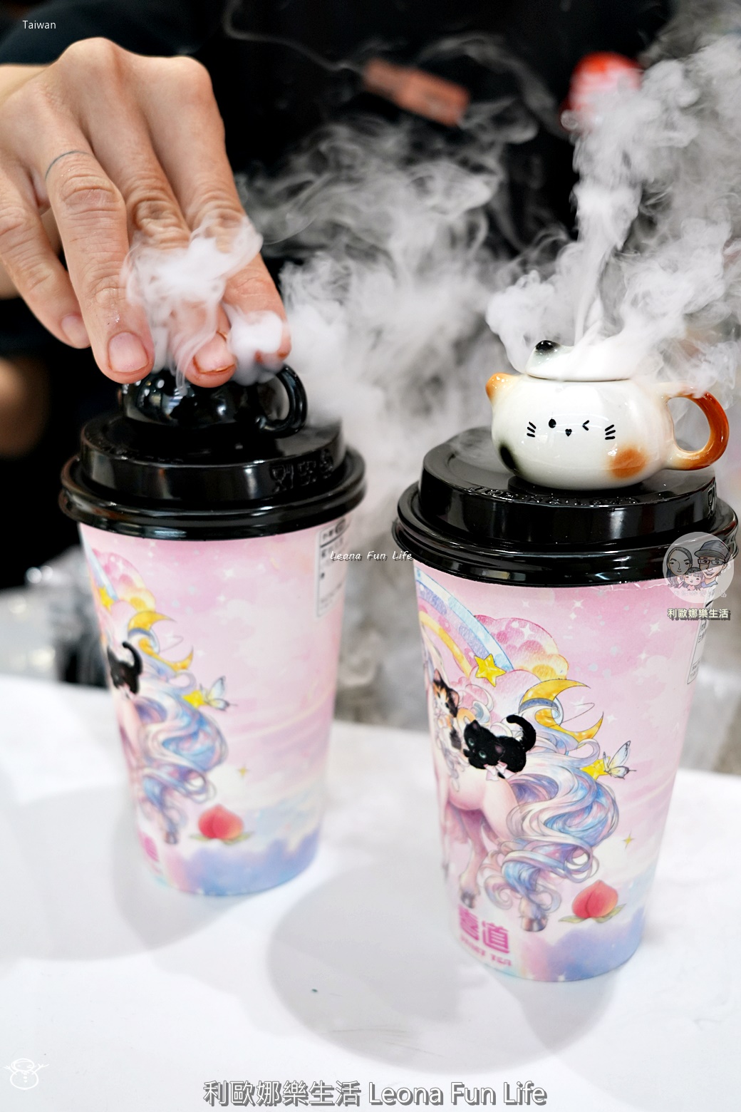 台中飲料推薦|喜道新品「桃之喵喵」登場！蜜桃飲品+仙氣飄飄超萌貓咪陶瓷茶壺，少女心大爆發！