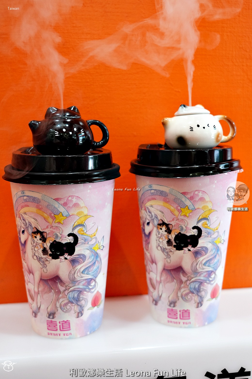 台中飲料推薦|喜道新品「桃之喵喵」登場！蜜桃飲品+仙氣飄飄超萌貓咪陶瓷茶壺，少女心大爆發！