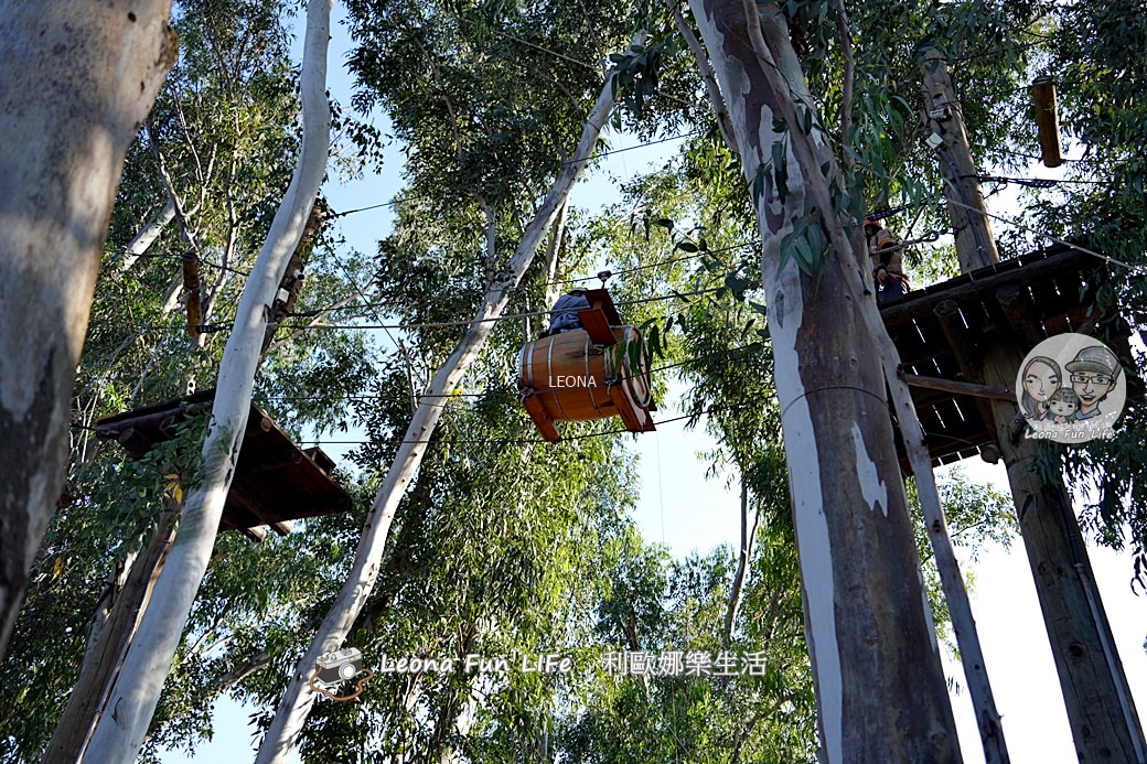 嘉義親子景點｜咩咩上樹萌寵樂園：森林版動物園！挑戰高空滑索、被笑笑羊包圍，故宮南院旁停車超方便