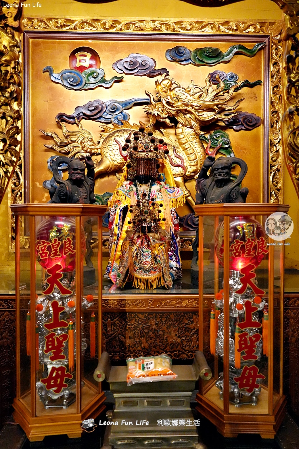 台南散策必訪！下大道良皇宮：醫神保生大帝百年藥籤，還有威風凜凜的最帥虎爺公!!