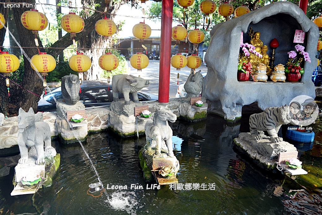 太平求偏財秘境|新坪里福德正神祠：求金雞金蟾蜍、拜劉海蟾祖師與十二生肖許願池！