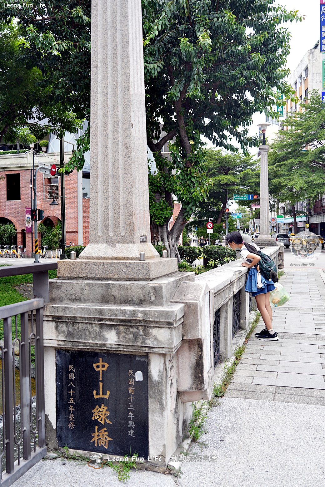 台中舊城區散策｜中區商圈城市生活漫遊：綠川歷史古橋、青草街涼茶、異國超市爆買，再走進必比登名店玩手作越南春捲！